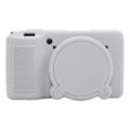Miniatyrbilde 1 av 5: For Ricoh GR IIIx GR III Kamerasokk Anti-Riper Silikon Beskyttende Etui - Grå Multicolor Grey