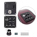 Miniatyrbillede 2 af 4: Guitar ISYS+ Indbygget forforstærker Piezo Pickups med Tuner Volumes Fasekontrol