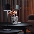Miniatyrbild 3 av 5: LED Bordslampa, Touch On/Off, Touch Dimbar, För Bar Restaurang Dekor Gray