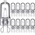 G9 Halogenlampor 25/28/40/60/42W, 230V, 10-pack 40W