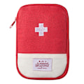 Miniatyrbild 1 av 10: Mini Bärbar Medicinväska Mini Tom Medicinväska Multifunktionell Utomhusväska Red Large