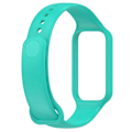 Miniatyrbillede 1 af 5: Integreret silikone urrem til Redmi Band 2 Cyan