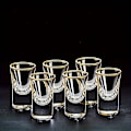Miniatyrbillede 1 af 5: 6 stk., 15 ml/0,5 oz Mini Shotsglas til Bar, Pub, Klub, Restaurant og Hjemmebrug - Perfekt til at Nyd dine Yndlingsdrinks