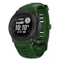 Miniatyrbilde 3 av 5: Silikon Klokkereim for Garmin Instinct Tactical/Instinct Tide/Instinct 2/Instinct Armbånd med Svart Spenne Army Green