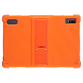 Pikkukuva 1 / 5: Tablettikotelo Blackview Tab 12:lle, iskunkestävä silikoni+PC-suojakuori jalustalla Orange