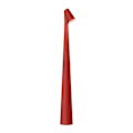 Miniatyrbillede 1 af 5: Elegant Slank Konisk Fod Bordlampe Bærbar Dæmpbar Led Skulptur Lys Dec Red