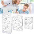 Miniatyrbilde 2 av 5: Bruke Quilte-Maler Linjaler: Quilte-Maler for Maskin Quilting - Fri Hånds Quilting Temp