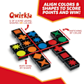 Pikkukuva 5 / 5: Qwirkle Lautapeli - Kasvattava ja Jännittävä Puinen Peli Vanhemmille ja Lapsille, Kaksoispeli Lautapeli Lasten Shakkia