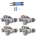 Pikkukuva 3 / 5: 2 kpl Metalliset Takavetoakselit CVD 1/10 Traxxas Slash Rustler Stampede Hoss VXL 4X4 2WD RC-autolle Upg