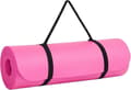 Yogamatta | Multifunktionell Extra Tjock Skumövningsmatta | Stretching, Motståndsträning & Terapi Pilates, Gym Utrustning Pink