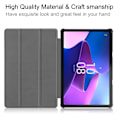 Miniatyrbild 2 av 9: Lenovo Tab M10 (3:e generationens) Fodral Tri-fold Svart