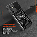 Miniatyrbillede 2 af 6: Samsung Galaxy A26 5G Cover CamShield Ring Hybrid Sort