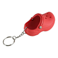 Miniatyrbillede 1 af 4: Mini Crocs Sandalkæde Charm Nøglering Nøgleholder Nyhed Nøglering Gave Red