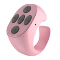 Tik Tok Ring Bluetooth fjärrkontroll bärbar ring Pink