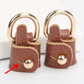 Miniatyrbillede 5 af 5: Skulderrem PU Læder Taskerem Håndtaske Udskiftningsrem Udskiftningsbælte til Dumplings Taske Crossbody Taske Pink Pink