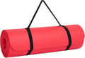 Yogamatta | Multifunktionell Extra Tjock Skumövningsmatta | Stretching, Motståndsträning & Terapi Pilates, Gym Utrustning Red
