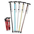Miniatyrbillede 4 af 5: Foldbar Stok, Sammenklappelig Stok, Gåstok, Skridsikker Komfortabel js Pruple