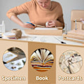 Miniatyrbild 2 av 5: Bokbindningskit, Bindningstillbehör, Nybörjarbenvecklarverktyg Bindningskit, Benvecklare, Lämplig för DIY