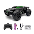 Miniatyrbillede 1 af 4: Fjernstyret Bil - 2.4GHz Højhastighed ​​Store Fødder Rc Biler green