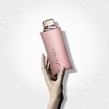 Pikkukuva 4 / 5: Kannettava Mini Sateenvarjo Taitettava Sateenvarjo Kevyt Kompakti Matkasateenvarjo 5-osainen Sateenvarjo Aurinko Pink
