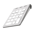 Pikkukuva 5 / 5: Kannettava USB-numeronäppäimistö, ulkoinen numeronäppäimistö 3 USB 2.0 -portilla iMacille, MacBook Airille, MacBook Prolle, MacBookille, Mac Minille, PC:lle ja kannettaville tietokoneille