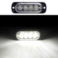 4 stk. strobe blinkende advarselslys Night Light