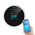Miniatyrbillede 5 af 5: Wifi Gaslækage Detektor og Brandalarm LCD Display Vægmonteret APP Kontrol Smart Wi-Fi Naturgas/