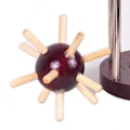 Miniatyrbillede 5 af 5: 2,28x3,82 tommer Lås Op Interlock Spil IQ Logik Test Træ- og Metal Puslespil 3D Puslespil Spil til Børn Voksne 3D Lås Legetøj