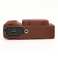Miniatyrbilde 5 av 5: For Ricoh GR IIIx GR III Kameradeksel Anti-Riper Silikon Beskyttende Etui - Kaffe Multicolor Coffee