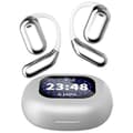 Over The Ear Earbuds XP2 Earbuds Trådlösa Öppna Öron Bluetooth Hörlurar Lyssna Pekskärmskontroll Med LED-display Som Present Silver