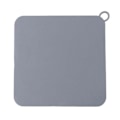Miniatyrbillede 1 af 4: Silikone Firkantet Afløbsdæksel Vaskprop Badeværelsesgulv Brusedæksel/Hvid, Grå 100% NY Gray 19.7*19.7cm