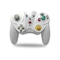 Miniatyrbillede 1 af 5: 2.4G Trådløs Spilcontroller Til GameCube NGC White