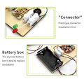 Miniatyrbild 3 av 5: STEM-kit, Lär dig Morse-kod, Bygg en telegrafmaskin, Elektriskt kretsexperiment, Elektricitetskit