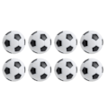 Miniatyrbillede 1 af 8: 8 Mini Bordfodboldbolde 32mm Børne Bordfodboldspil Maskine Tilbehør