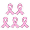 Miniatyrbild 1 av 3: Set med 5 bandbroschnålar, vacker design, bandemaljnål, legeringsmaterial Pink