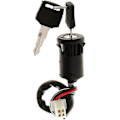 Miniatyrbilde 3 av 4: Tenningsnøkkelbryter Taotao 50cc 70cc 90cc 110cc 125 Atv Dirt Bike 4-hjul 4-ledninger
