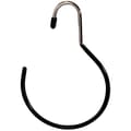 2-delad sjalhållare, rund sjalhängare, slipsförvaring, sjalhållarkrok, slipsbälteshängare, för sjalar, hattar, bälten, väskor