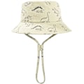 Miniatyrbild 2 av 4: Baby Solhatt Småbarn Solskyddshatt för Baby Pojkar Flickor Barn Sommar Bucket Hatt UPF 50+ Vikbar Strandhatt Beige