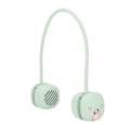 Miniatyrbild 2 av 4: Halshängande Bluetooth-högtalare Trådlös Snygg Bärbar Lätt Minihögtalare med LED-lampa för utomhusbruk Ljusgrön Green