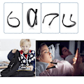 Miniatyrbilde 5 av 5: Oppladbar USB Nakke Leselys Glocusent LED Justering Øyebeskyttelse Lys For Nattlesing Amming Black