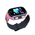 Miniatyrbild 2 av 5: Kid Smart Watch Kamera Samtal Spel Plats Alarm Klocka Smartwatch för Pojkar Flickor FIG Pink