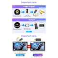 Miniatyrbillede 2 af 4: USB til CVBS RCA Video Output Adapter Boks Interface Tilslut til Monitor Display Enhed til Android Ra