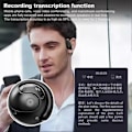 Pikkukuva 5 / 5: Hy-T26 Langattomat Bluetooth-yhteensopivat Käännösnappikuulokkeet Kaksisuuntainen Kääntäjälaite AI-teknologialla Matkoille ja Liiketoimintaan Purple