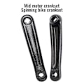 Miniatyrbillede 3 af 5: Cykel Krankarm 170mm Aluminiumlegering Krank Enkelt Kæde Krankarm Til Cykler