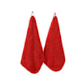 Pikkukuva 1 / 5: (25 x 30 cm) Ripustuspyyhe Koralli Mikrokuitufleece Red