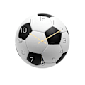 Miniatyrbild 1 av 5: Väggklocka med fotbollstema för sovrum, vardagsrum, väckarklocka, present till barn