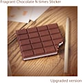 Miniatyrbild 5 av 7: Choklad Doftande Smak Memo Pad, 70 Ark Självhäftande Återanvändbar Liten Anteckningsblock, Skriva Kreativ Mini Anteckningsblock för Skola Kontorsmaterial Present