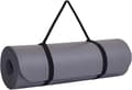 Yogamatta | Multifunktionell Extra Tjock Skumövningsmatta | Stretching, Motståndsträning & Terapi Pilates, Gym Utrustning Grey