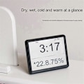 Miniatyrbillede 3 af 5: Multifunktionelt Termometer Hygrometer Automatisk Elektronisk Temperatur Fugtigheds Monitor Ur Hus