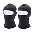 Pikkukuva 1 / 6: Balaklava / Hiihtosuoja / Moottoripyörähuppu Musta 2pcs